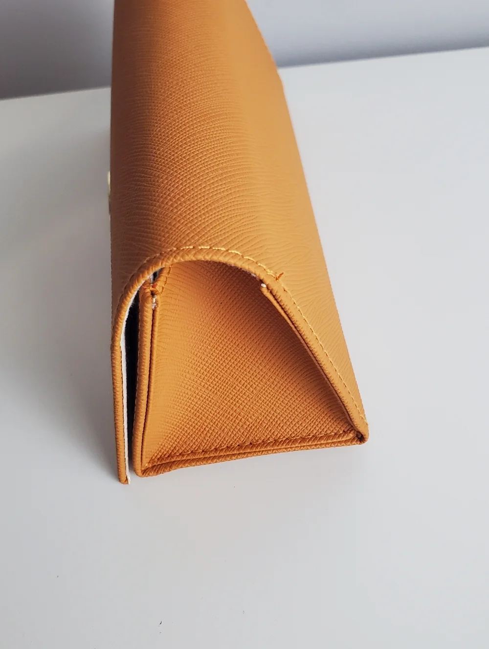 Tory Burch orange sunglasses case